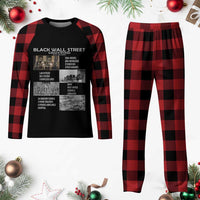 Black Wall Street Plaid Pajama Set Loads Of Luck Lucky Tractor Truck - Wonder Print Shop
