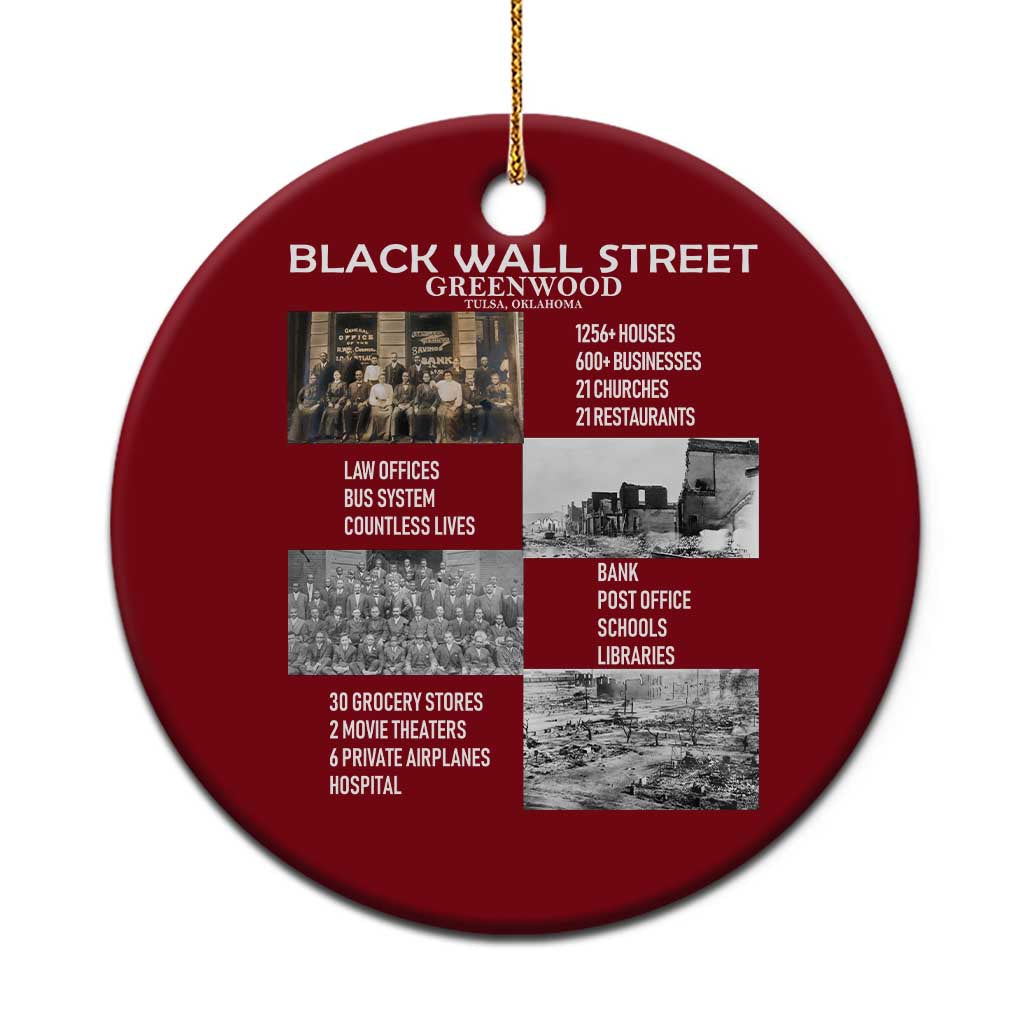 Black Wall Street Ceramic Ornament Loads Of Luck Lucky Tractor Truck - Wonder Print Shop