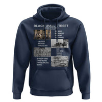 Black Wall Street Hoodie Black Business Black History Month