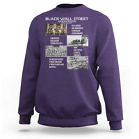 Black Wall Street Sweatshirt Black Business Black History Month