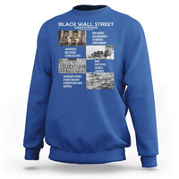 Black Wall Street Sweatshirt Black Business Black History Month