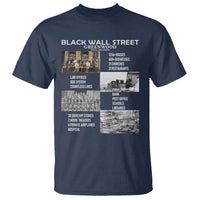 Black Wall Street T Shirt Black Business Black History Month