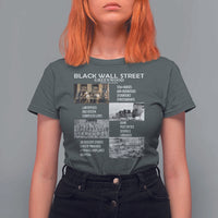 Black Wall Street T Shirt For Women Black Business Black History Month