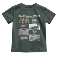 Black Wall Street Toddler T Shirt Black Business Black History Month