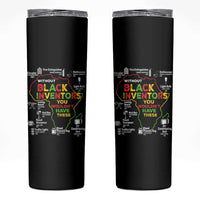 Proud Black Inventors Skinny Tumbler Black History Month African American Pride