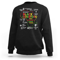 Proud Black Inventors Sweatshirt Black History Month African American Pride