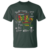 Proud Black Inventors T Shirt Black History Month African American Pride