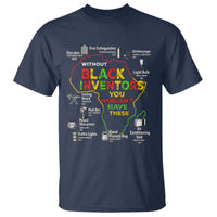 Proud Black Inventors T Shirt Black History Month African American Pride