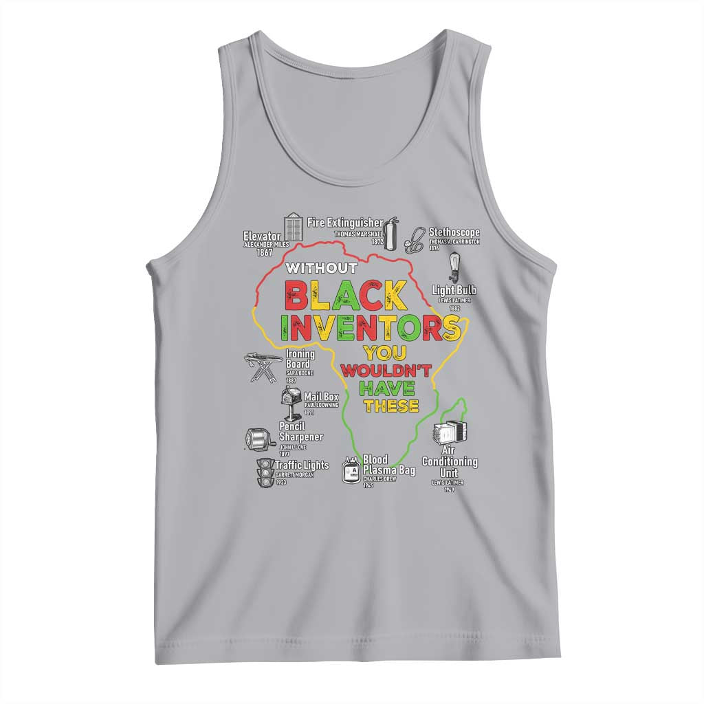 Proud Black Inventors Tank Top Black History Month African American Pride