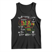 Proud Black Inventors Tank Top Black History Month African American Pride
