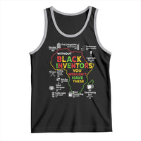 Proud Black Inventors Tank Top Black History Month African American Pride