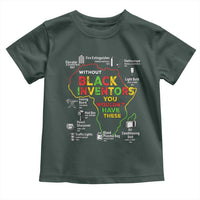 Proud Black Inventors Toddler T Shirt Black History Month African American Pride