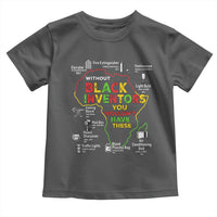 Proud Black Inventors Toddler T Shirt Black History Month African American Pride
