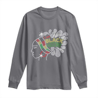 I Am Black History Long Sleeve Shirt Black Girl Sparkling Bling