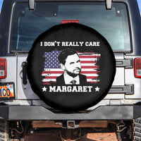 Funny JD Vance Spare Tire Cover I Don't Really Care Margaret American Flag