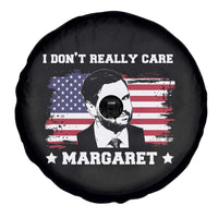 Funny JD Vance Spare Tire Cover I Don't Really Care Margaret American Flag