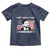 Funny JD Vance Toddler T Shirt I Don't Really Care Margaret American Flag