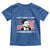 Funny JD Vance Toddler T Shirt I Don't Really Care Margaret American Flag