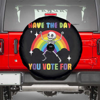Sarcastic Skeleton Spare Tire Cover Have The Day You Voted For