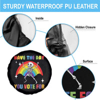 Sarcastic Skeleton Spare Tire Cover Have The Day You Voted For