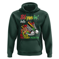 Stepping Into Black History Month Hoodie Black Girls Sneakers