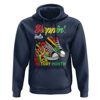 Stepping Into Black History Month Hoodie Black Girls Sneakers