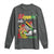 Stepping Into Black History Month Long Sleeve Shirt Black Girls Sneakers