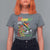 Stepping Into Black History Month T Shirt For Women Black Girls Sneakers