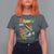 Stepping Into Black History Month T Shirt For Women Black Girls Sneakers