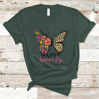 International Women's Day 2023 Embrace Equity Happy Women's Day Butterfly T-Shirt - Wonder Print Shop