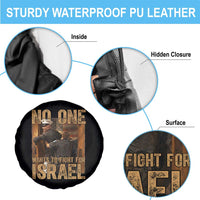 No One Wants To Fight For Israel Spare Tire Cover America First Veteran Message Anti War