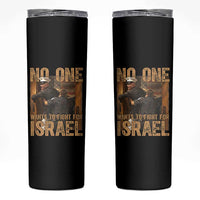 No One Wants To Fight For Israel Skinny Tumbler America First Veteran Message Anti War