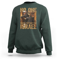 No One Wants To Fight For Israel Sweatshirt America First Veteran Message Anti War