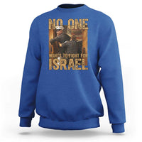 No One Wants To Fight For Israel Sweatshirt America First Veteran Message Anti War