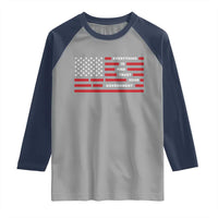 Everything Is Fine Trust Your Government Patriotic Flag Raglan Shirt Sarcastic Political Humor