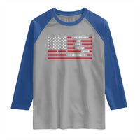 Everything Is Fine Trust Your Government Patriotic Flag Raglan Shirt Sarcastic Political Humor