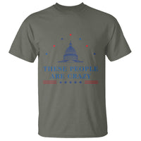 These People Are Crazy Capitol Political Humor T Shirt Funny Government Politics