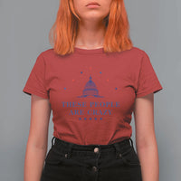 These People Are Crazy Capitol Political Humor T Shirt For Women Funny Government Politics