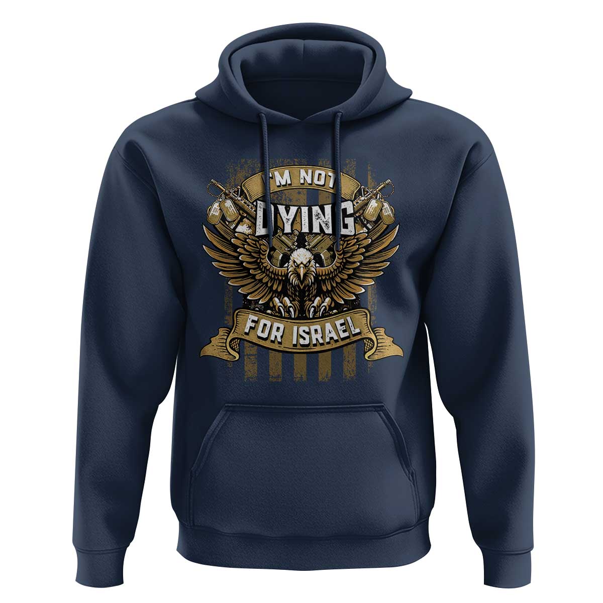 I’m Not Dying For Israel America First Military Statement Hoodie atriotic Eagle Veteran Anti Foreign War