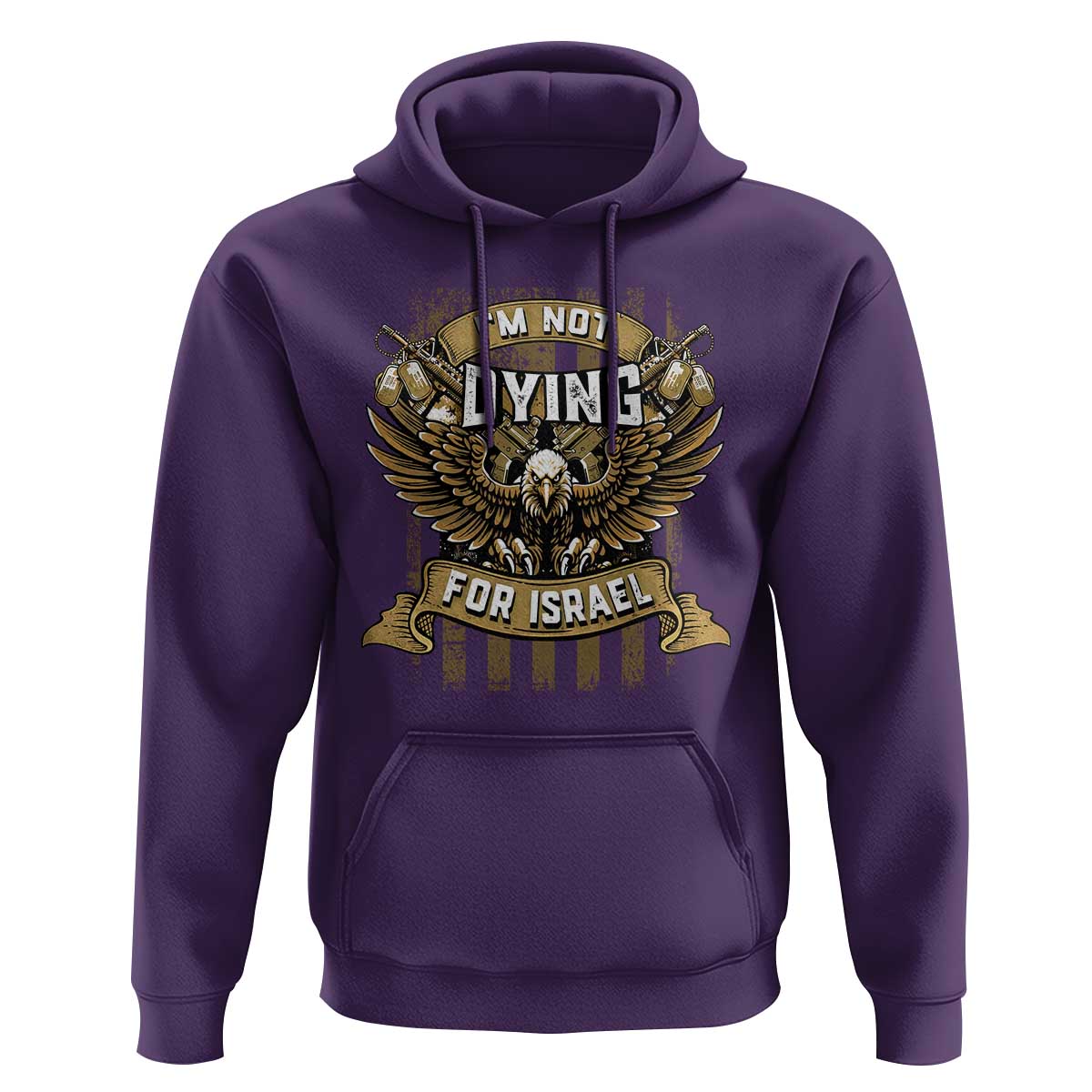 I’m Not Dying For Israel America First Military Statement Hoodie atriotic Eagle Veteran Anti Foreign War