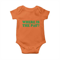 Where Is The Pot Funny St Patricks Day Baby Onesie Lucky Clover Irish Drinking Humor