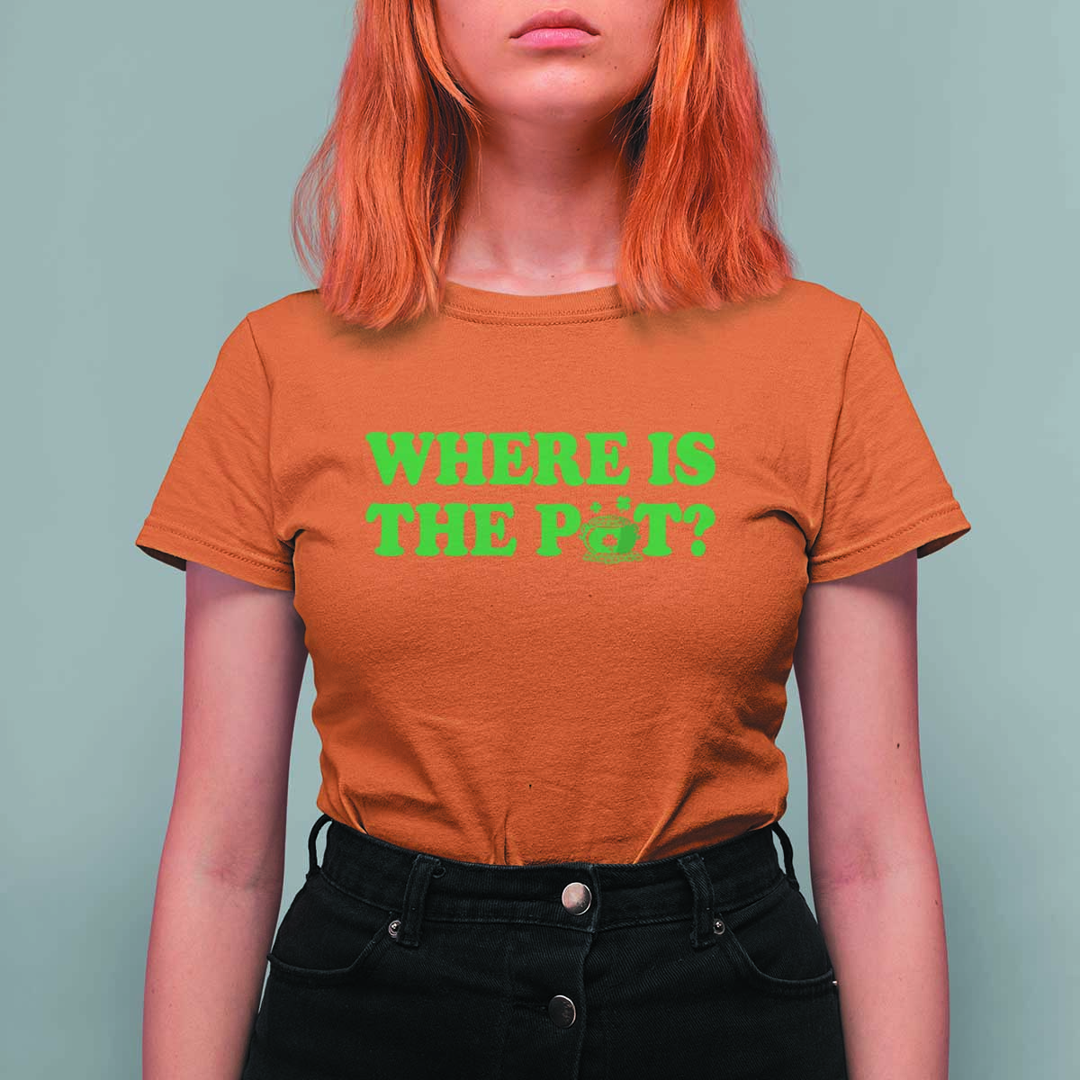 Where Is The Pot Funny St Patricks Day T Shirt For Women Lucky Clover Irish Drinking Humor