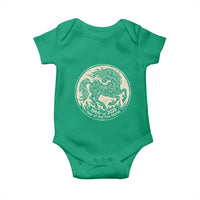 Year of the Fire Horse 1966 2026 Graphic Baby Onesie 60 Years Chinese Zodiac Horse Vintage Style