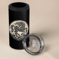 Year of the Fire Horse 1966 2026 Graphic 4 in 1 Can Cooler Tumbler 60 Years Chinese Zodiac Horse Vintage Style