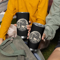 Year of the Fire Horse 1966 2026 Graphic Tumbler Cup 60 Years Chinese Zodiac Horse Vintage Style