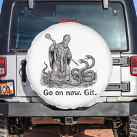 Go On Now Git Funny Saint Patrick Banishing Snakes Spare Tire Cover Irish History Humor St Patricks Day