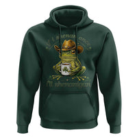 If I Shenan Once I Will Shenanigan Funny Frog Cowboy Hoodie St Patricks Day Shenanigans Humor