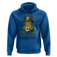If I Shenan Once I Will Shenanigan Funny Frog Cowboy Hoodie St Patricks Day Shenanigans Humor