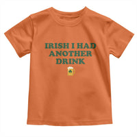 Irish I Had Another Drink Toddler T Shirt Funny St Patricks Day Beer Drinking Joke Pub Humor