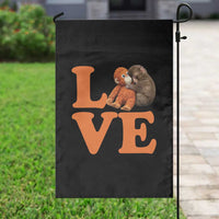 Love Punch the Baby Monkey Garden Flag Cute Hugging Plush Toy Viral Friendship